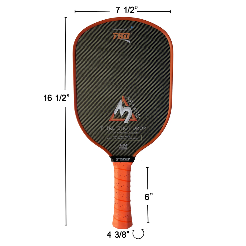 Officially Licensed Collegiate Pickleball Paddle - USA Pickleball - View #5