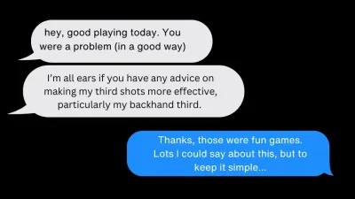 How to Improve Your Backhand Third Shot