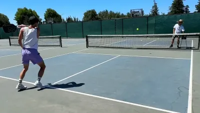 Never Played Tennis? Try This Spacing Drill