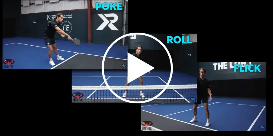 3 Backhand Volleys Explained: Poke, Roll, and Flick