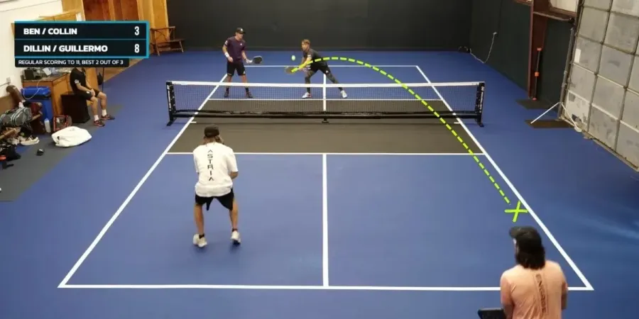 Create Space with a Topspin Roll