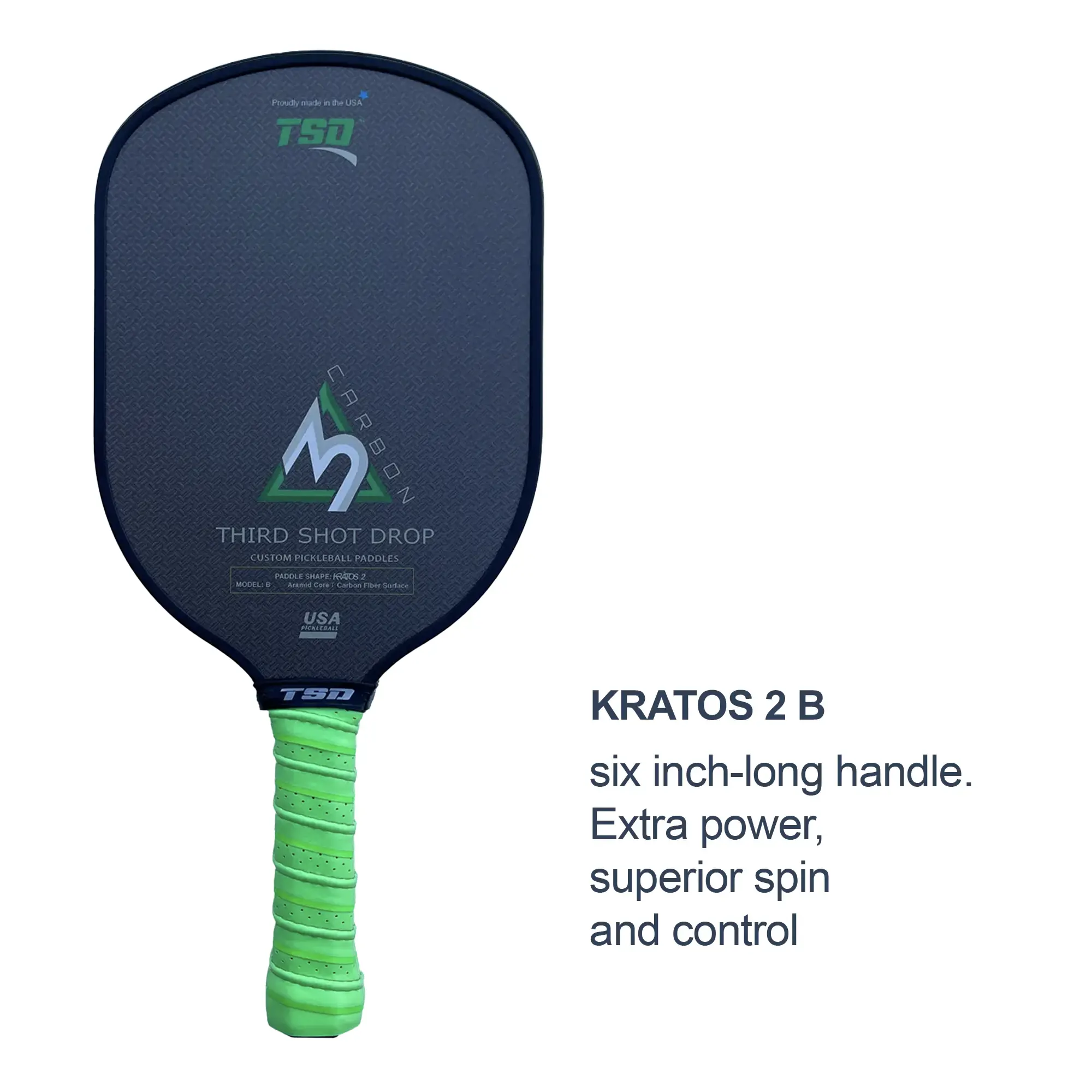 Kratos 2 B 10.5mm Nomex Core/Carbon Fiber Diamond Weave Surface