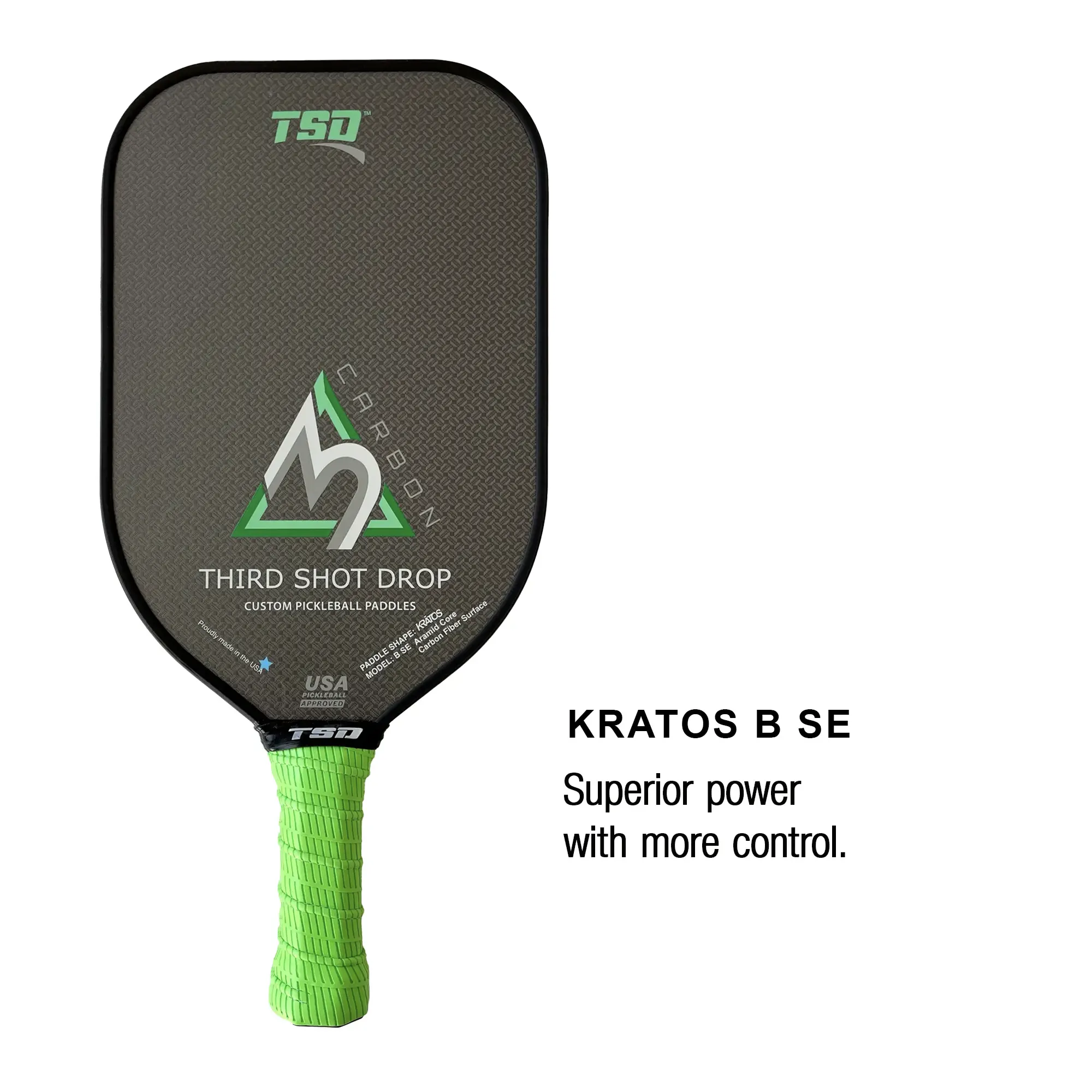 Kratos B 10.5mm Nomex Core/Carbon Fiber Diamond Weave Surface