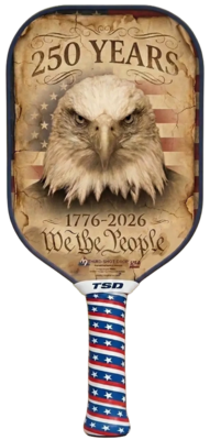 250 years anniversary pickleball paddle